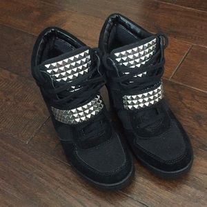 Steve Madden; Wedge Heel Sneakers